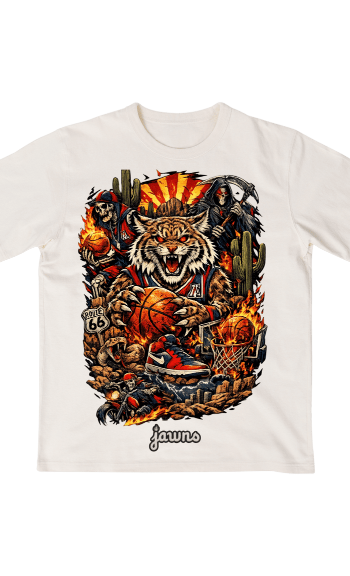 Arizona Wildcats Godspeed Streetwear Basketball Shirt - T-Shirt - Jawns on Fire Sneakers & Shoes