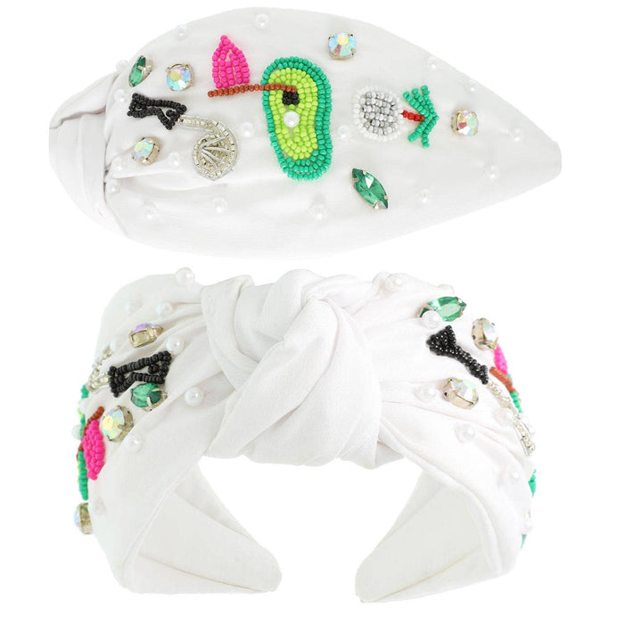 Beaded Golf Headband