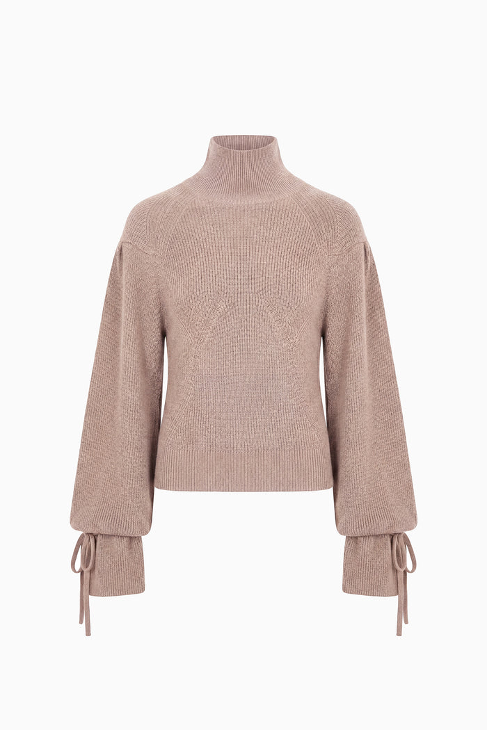 Camille Knit Pullover - Pebble