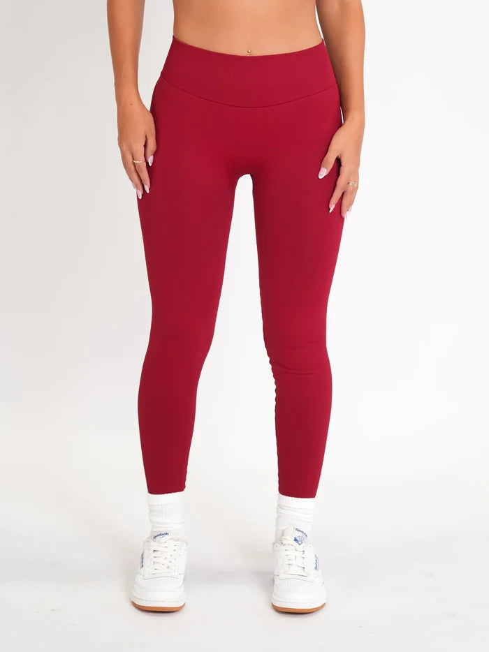 CurveContour Sculpt Leggings Cherry Bomb