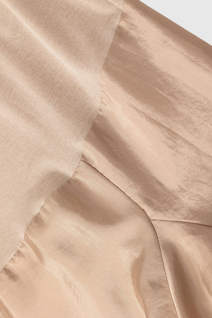 Dilnoza Deconstruct Flared Maxi Dress