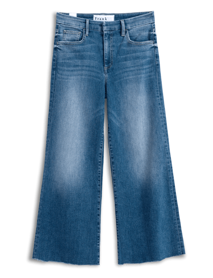 Blue jeans on a transparent background