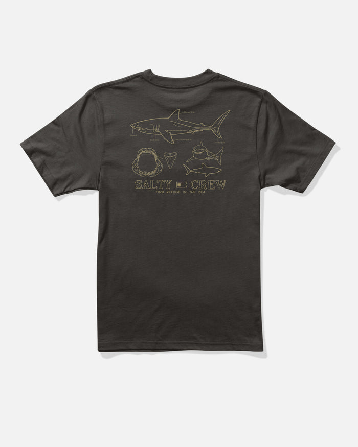 Great White Ss Tee Kids - Black