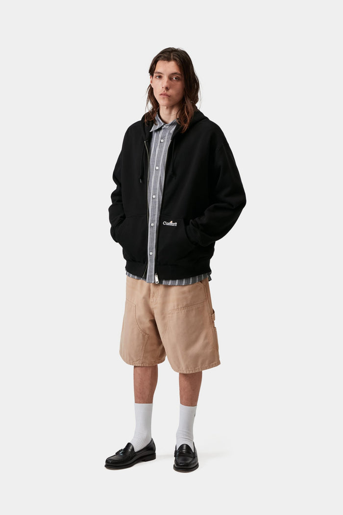 Hooded WIP Label Sweat Jacket