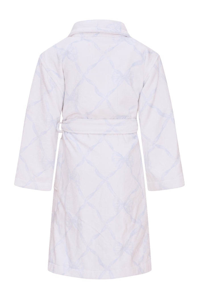 Kids Cotton Bath Robe - BLUE SWEETHEART