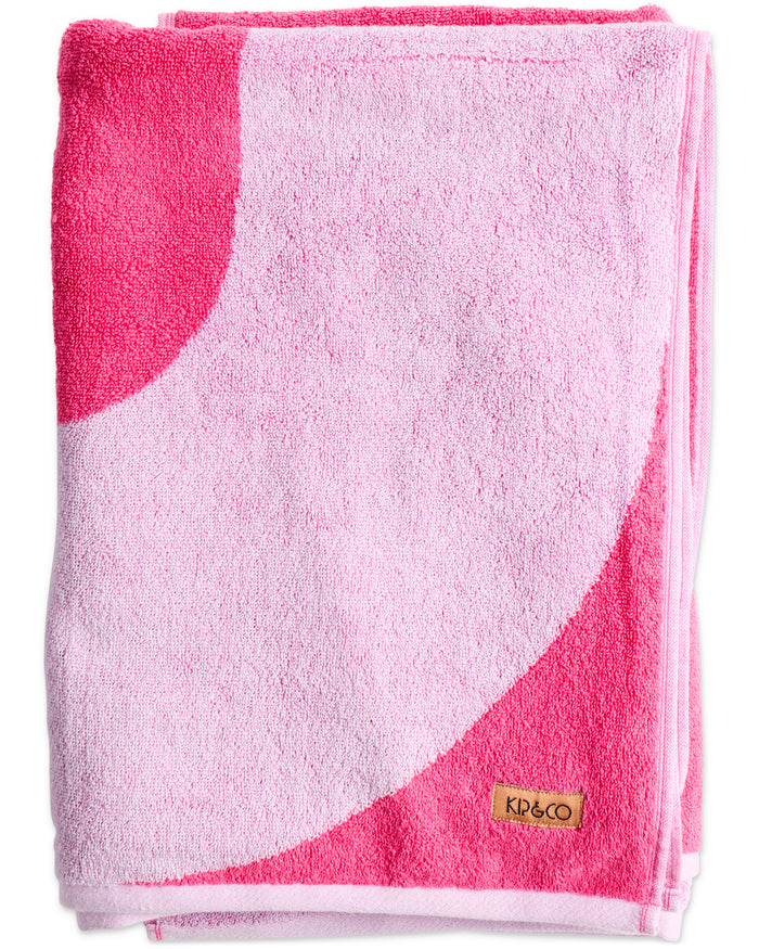 Kip Sun Fun Pink Beach Towel