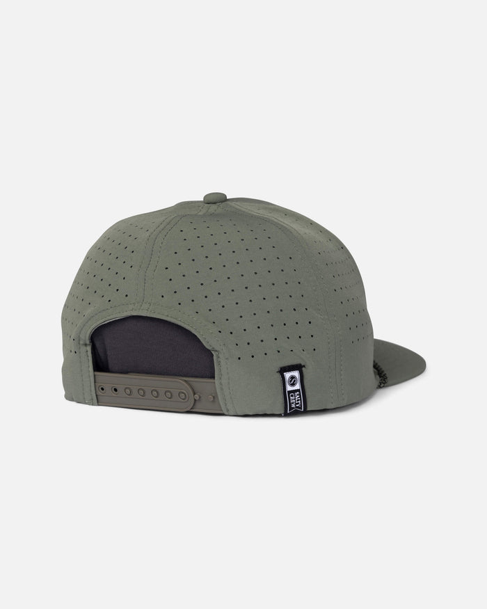 Long Range Snapback - Washed Green