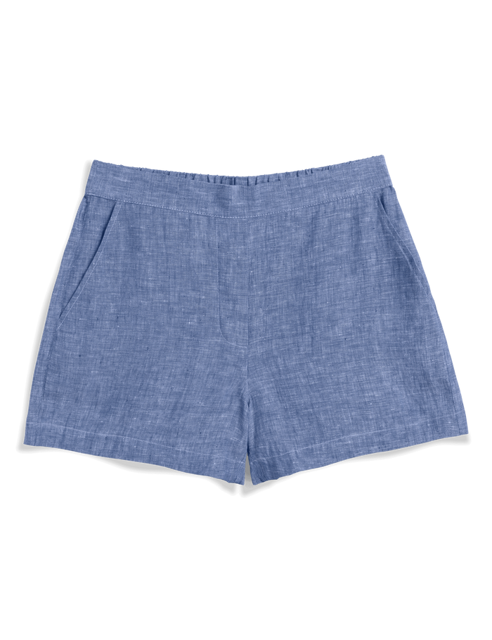 Blue shorts on a transparent background