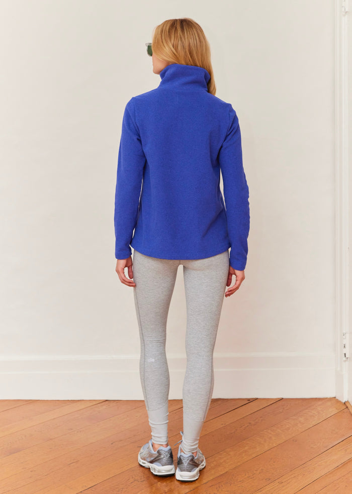 Manchester Pullover in Terry Fleece (Cobalt)