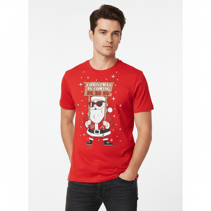 Santa Ho Ho Ho Red / M