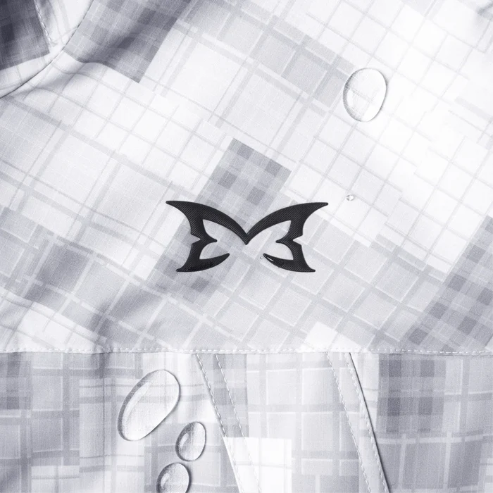 MERTRA Patchwork Plaid Jacket Grey
