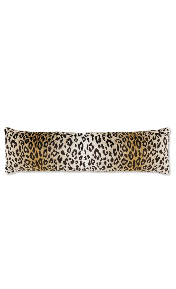Mimi Velvet Bolster - Tan