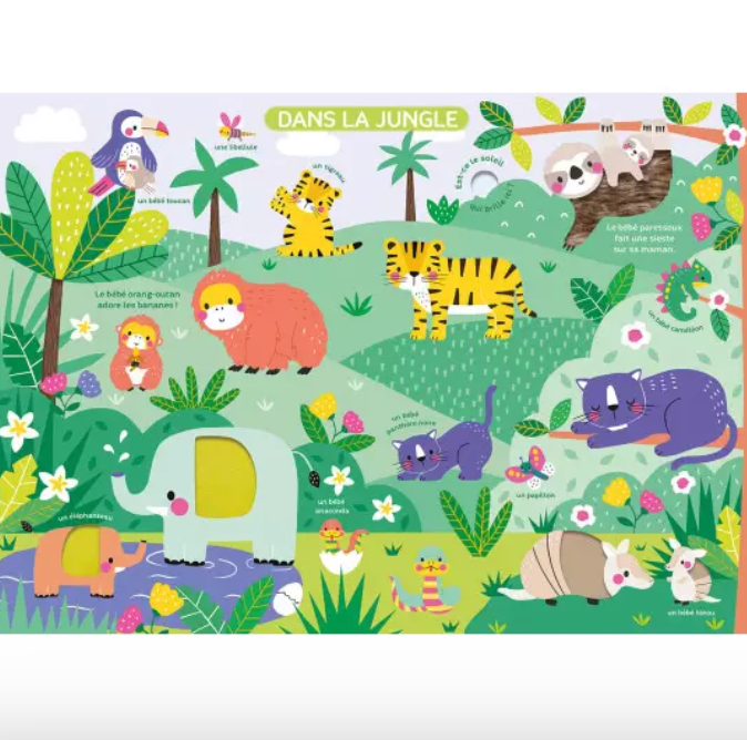 Mon très grand livre d'éveil | Les bébés animaux