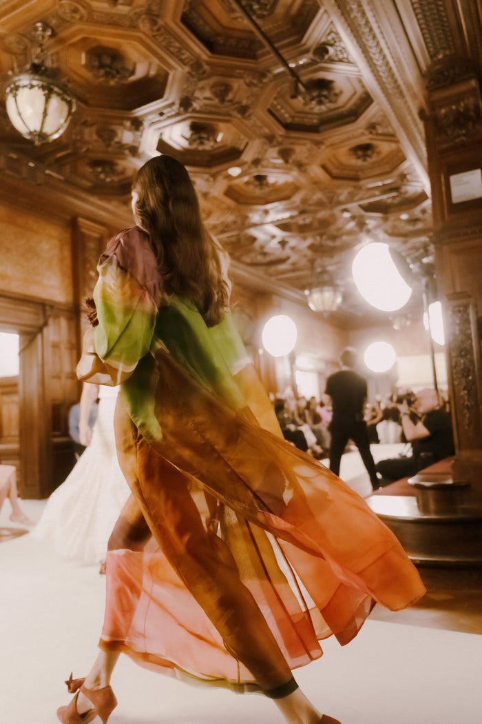 Flowing Silk Organza Coat - In Movement | Ulla Johnson