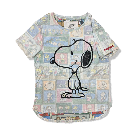 PEANUTS® Carowinds Snoopy Ladies Comic Tee