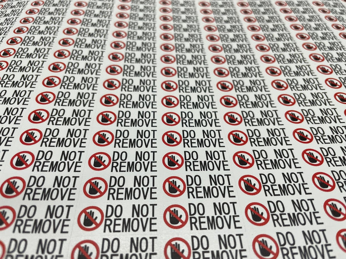 สติ๊กเกอร์ PET Metalized Sticker เงาเมทัลลิก พิมพ์คมชัด เหมาะสำหรับฉลากสินค้าและงานตกแต่ง
