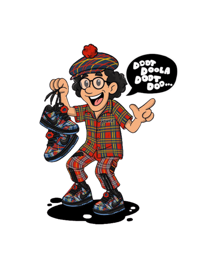 Sb Dunk Low Nardwuar - Only Jawns - Black T-Shirt - T-Shirt - Jawns on Fire Sneakers & Shoes