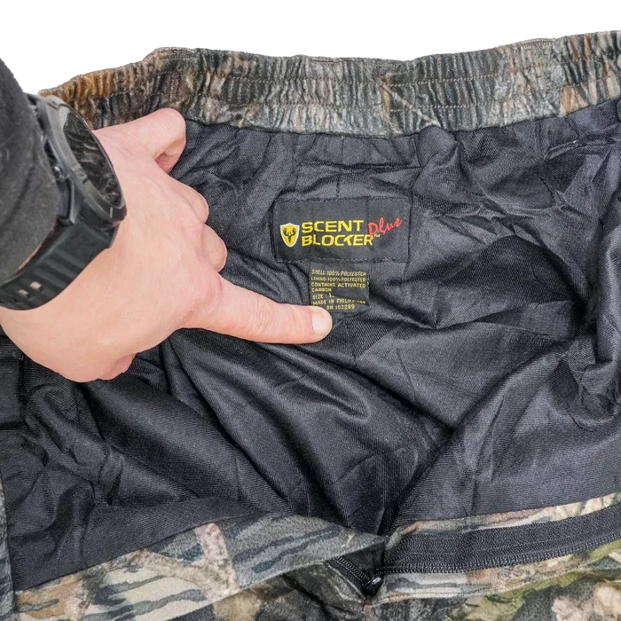 Scent Blocker Mossy Oak Hunting Trousers - Large - Army & Outdoors - Combat Trousers