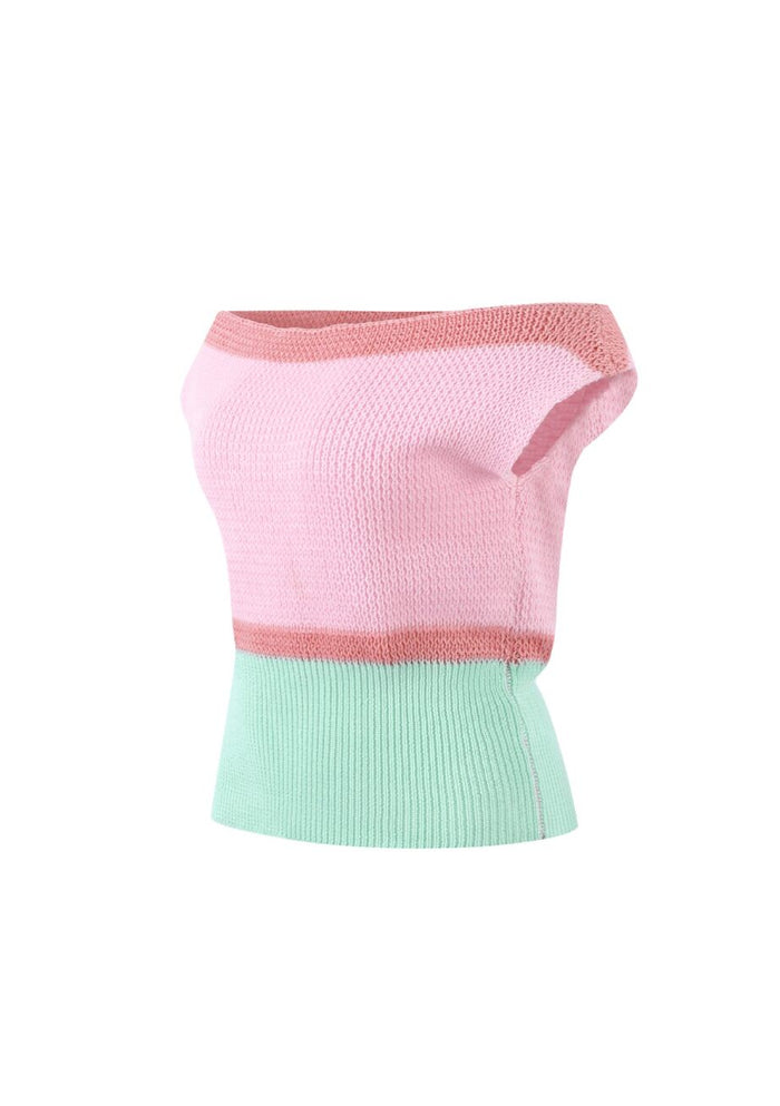 Sorbet Off-The-Shoulder Top