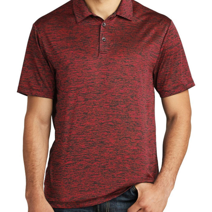Sport-Tek PosiCharge Electric Heather Polo
