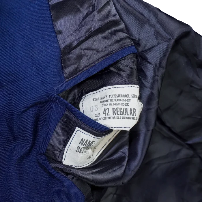 US Coast Guard Service Dress Jacket - 42R, Large - US Navy Surplus - Dress Jackets