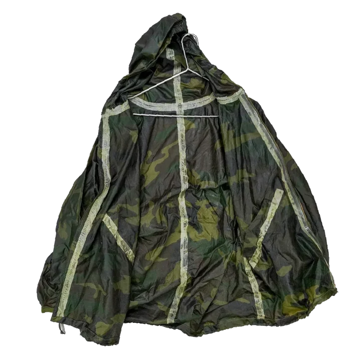 USGI Woodland Wet Weather Parka - Large - US Army Surplus - Parkas