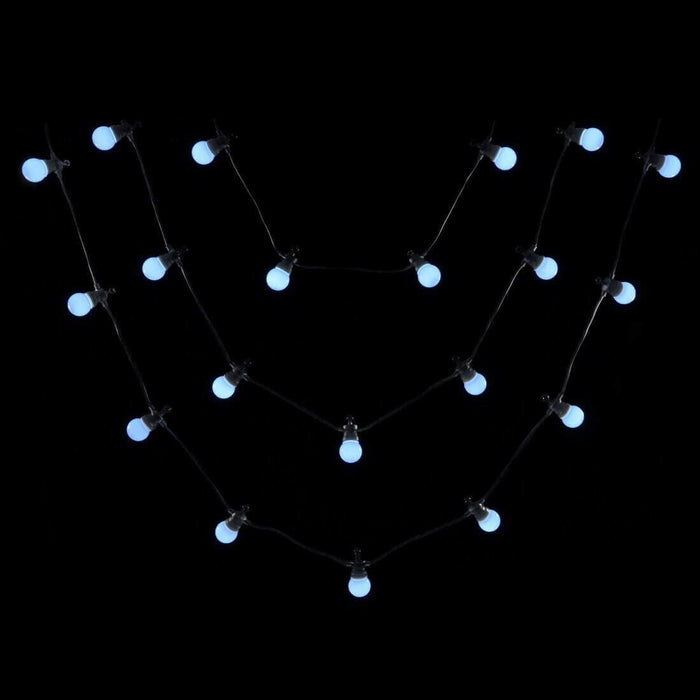 20 Connectable Static LED Festoon Party Lights