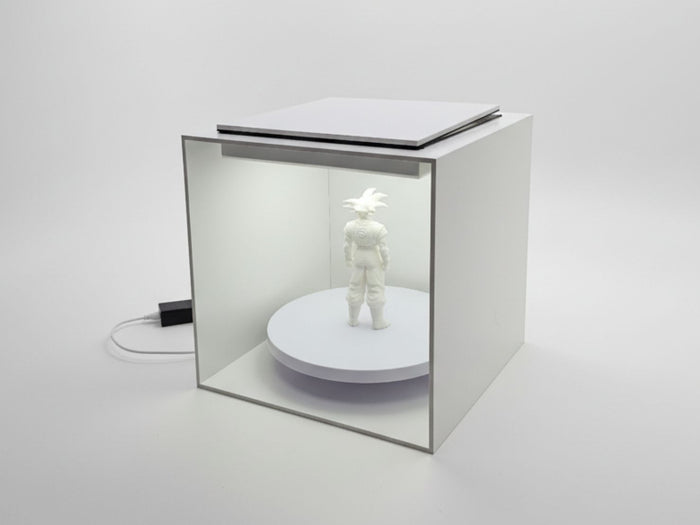 ตู้โชว์ฟิกเกอร์พลาสวูดพร้อมไฟ LED