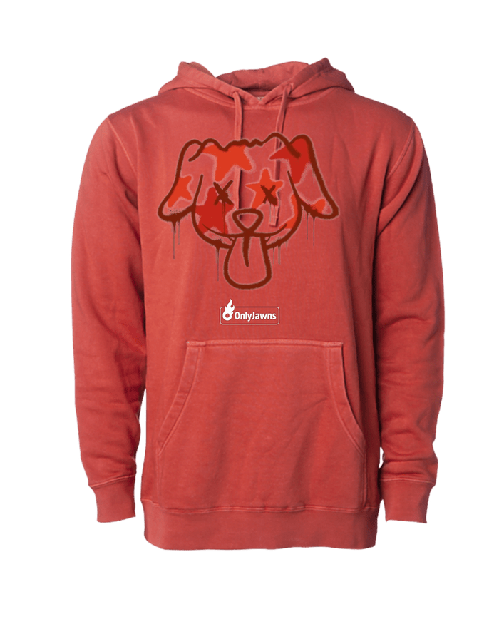 Jordan 4 Nigel Crazy Puppy - Original Jawns - Rust Hoodie - Hoodie - Jawns on Fire Sneakers & Shoes