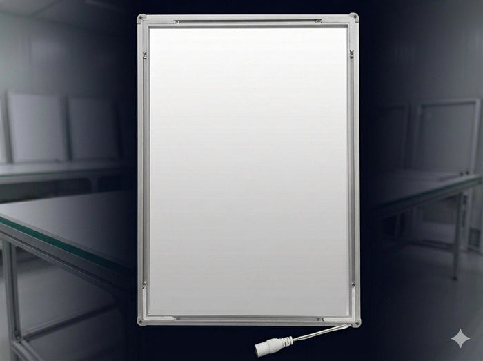 การเปลี่ยนภาพ Backlit Film แบบ Snap-frame เพียงดึงงานพิมพ์เก่าออกแล้วสอดงานใหม่เข้าไปในกรอบ