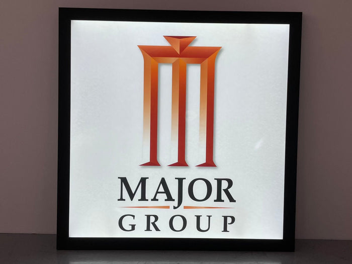 custom signage ป้ายไฟโลโก้สปอนเซอร์ wall sign
