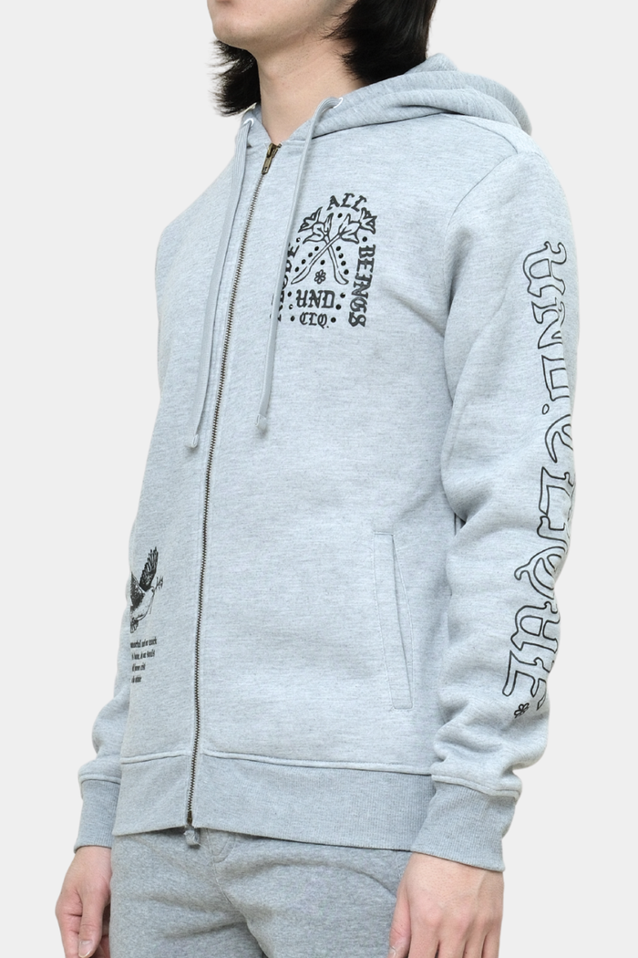 Above All Zipdown Hoodie Highly Undrtd