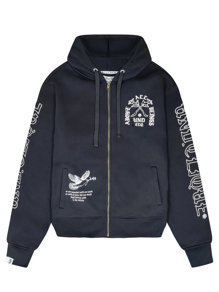 Above All Zipdown Hoodie Highly Undrtd