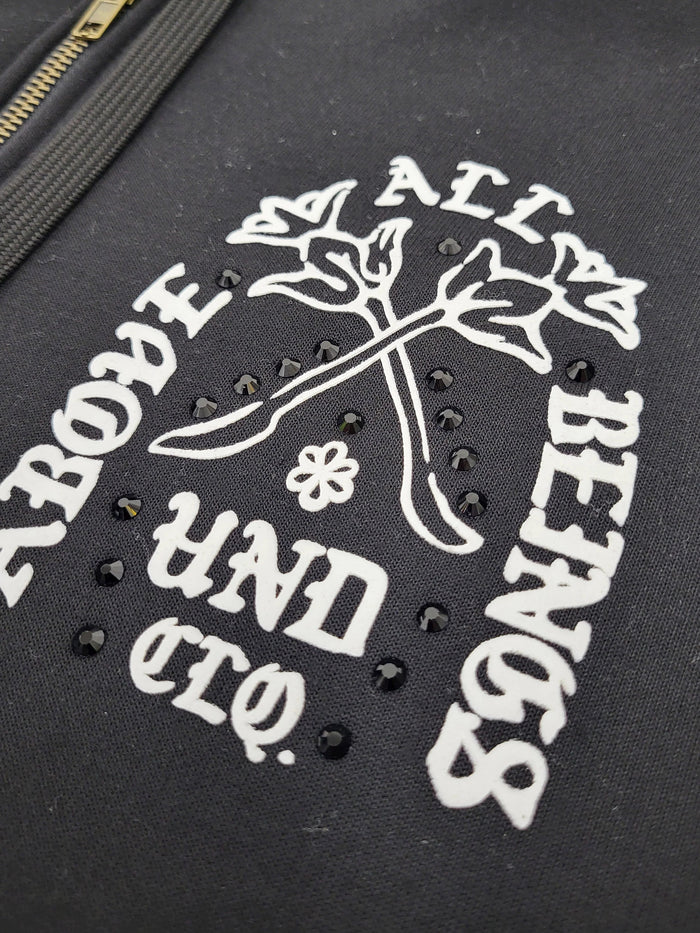 Above All Zipdown Hoodie Highly Undrtd