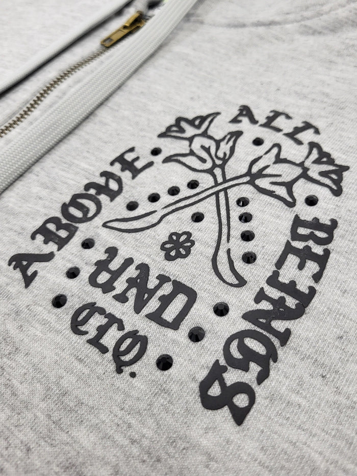 Above All Zipdown Hoodie Highly Undrtd