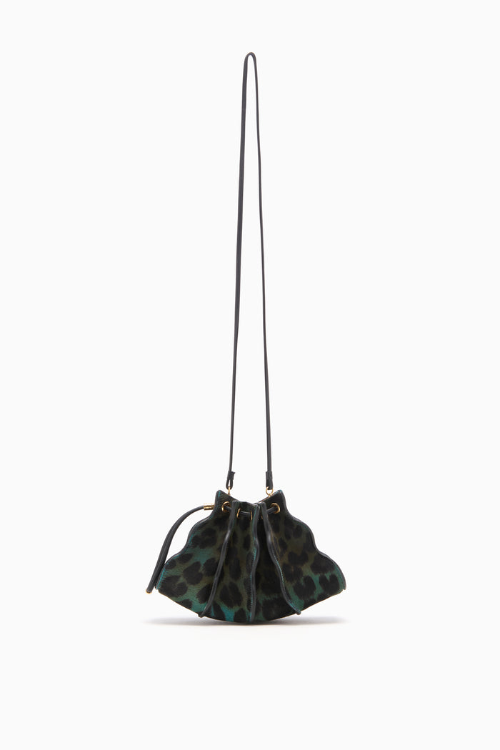 Adria Small Crossbody - Emerald Leopard