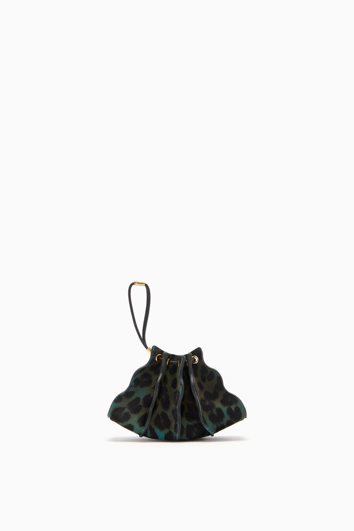 Adria Small Crossbody - Emerald Leopard