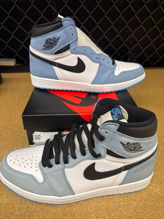 Air Jordan 1 Retro High OG 'University Blue' Men 12 New - Sneakers - Jawns on Fire Sneakers & Shoes