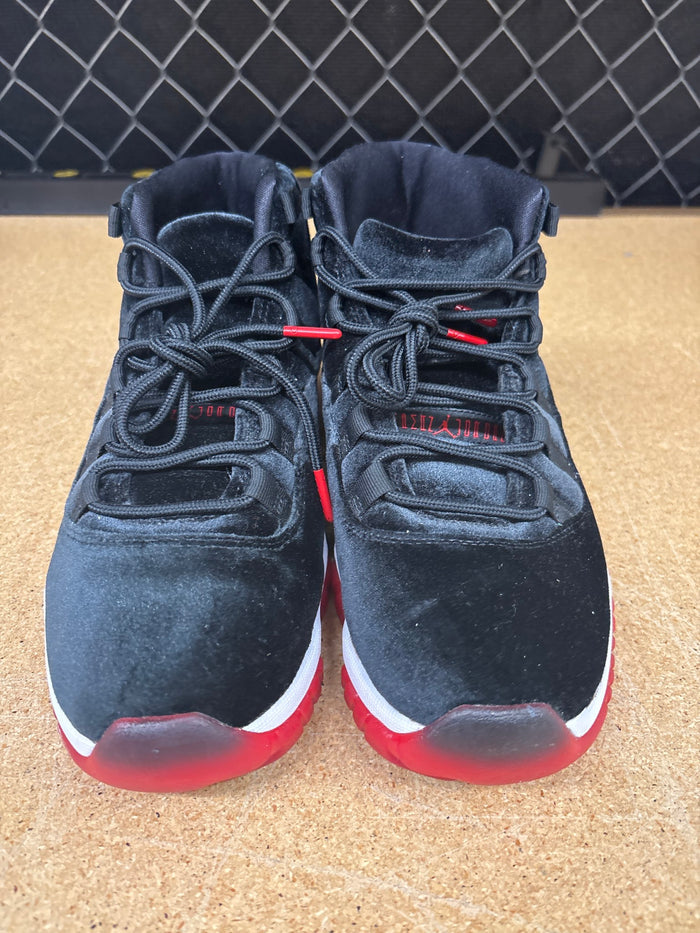 Air Jordan 11 Retro 'Bred Velvet' (Women 10.5) Used - No Box