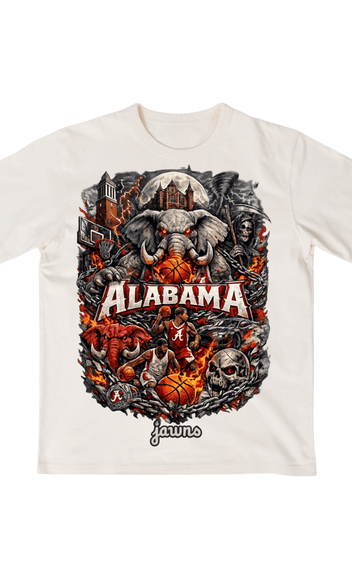 Alabama Crimson Tide Godspeed Streetwear Basketball Shirt - T-Shirt - Jawns on Fire Sneakers & Shoes