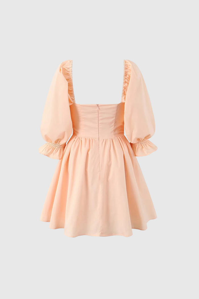 alytzia-lace-up-ruch-ruffle-mini-dress