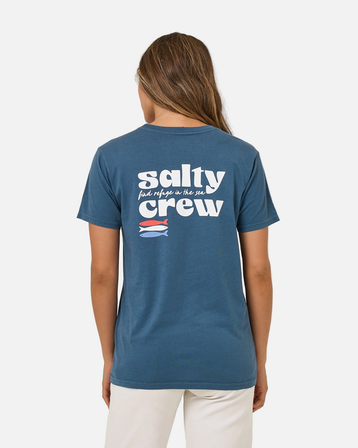 American Catch Bf Tee - Midnight Navy