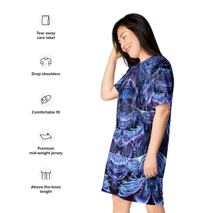 Angels Dancing on a Pin T-shirt Dress