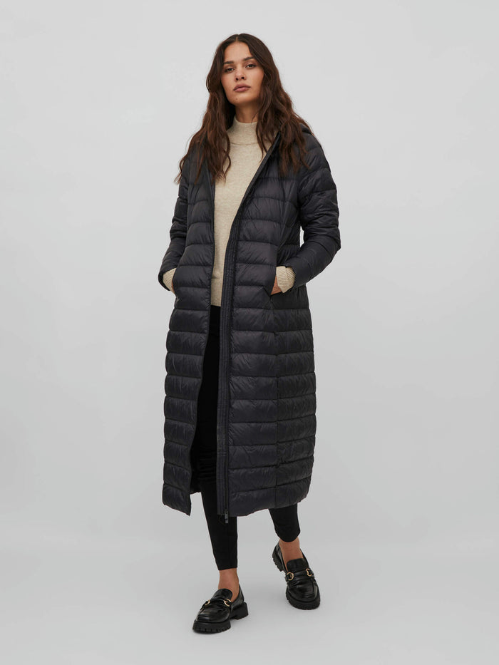 ANYA LONG DOWN COAT (BLACK)