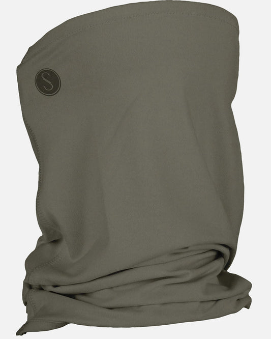 Apex Perforated Neck Gaiter - Oil Green