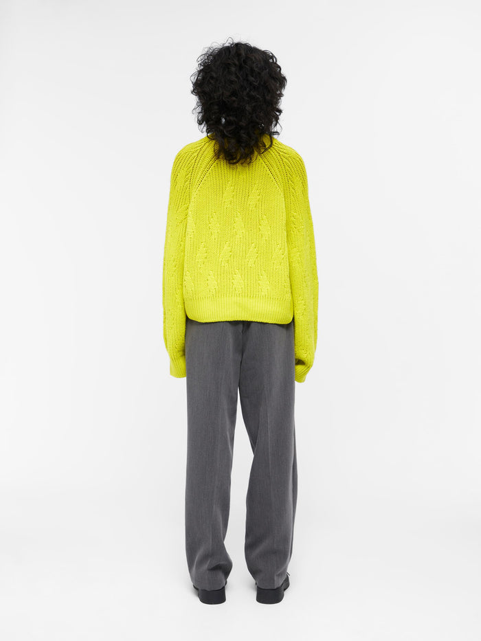 APRIL CHUNKY KNIT JUMPER (EVENING PRIMROSE)