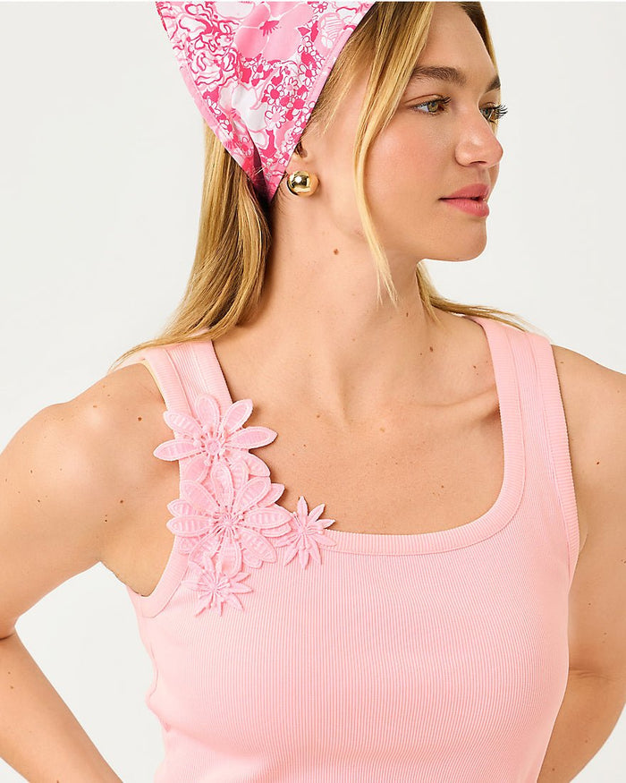 Lilly Pulitzer - Aricia Knit Top - Pink Muse