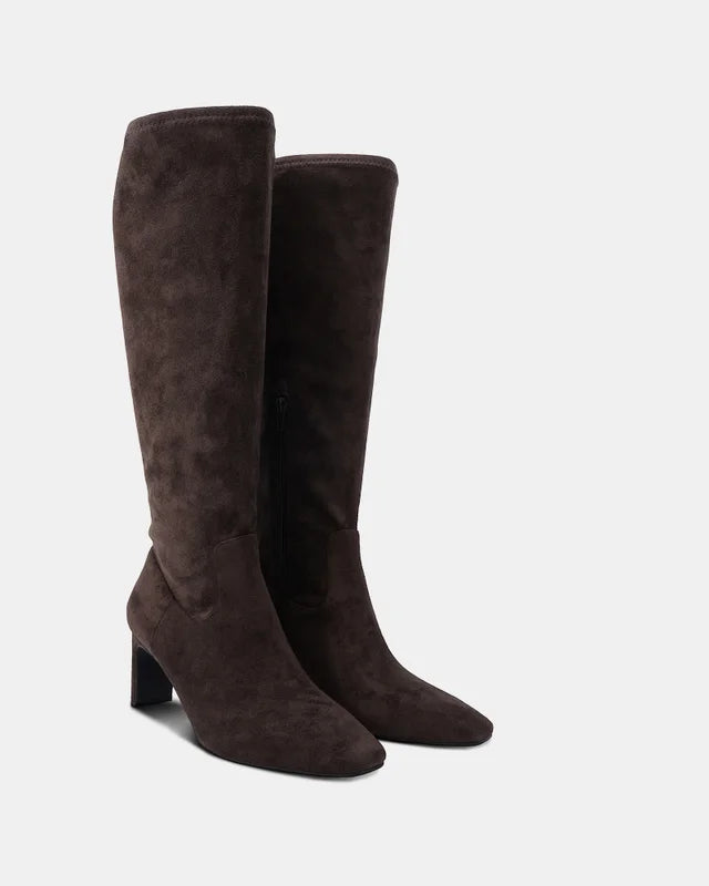 Arista Boots - Chocolate Suede