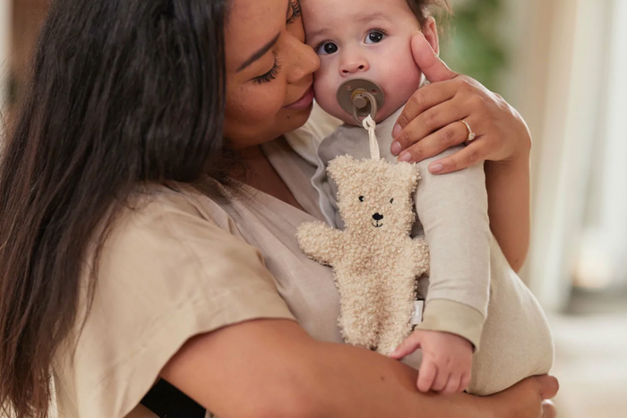 Attache-tétine | Teddy Bear Naturel