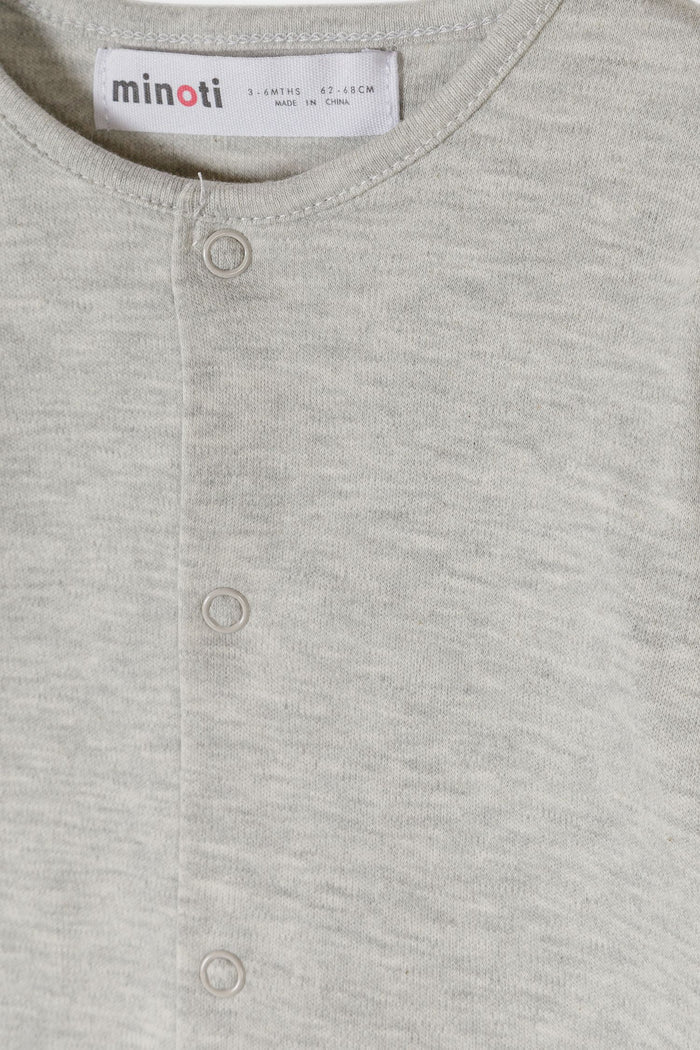 Sleepsuits 5-Pack, Long Sleeve, Neutral - 8